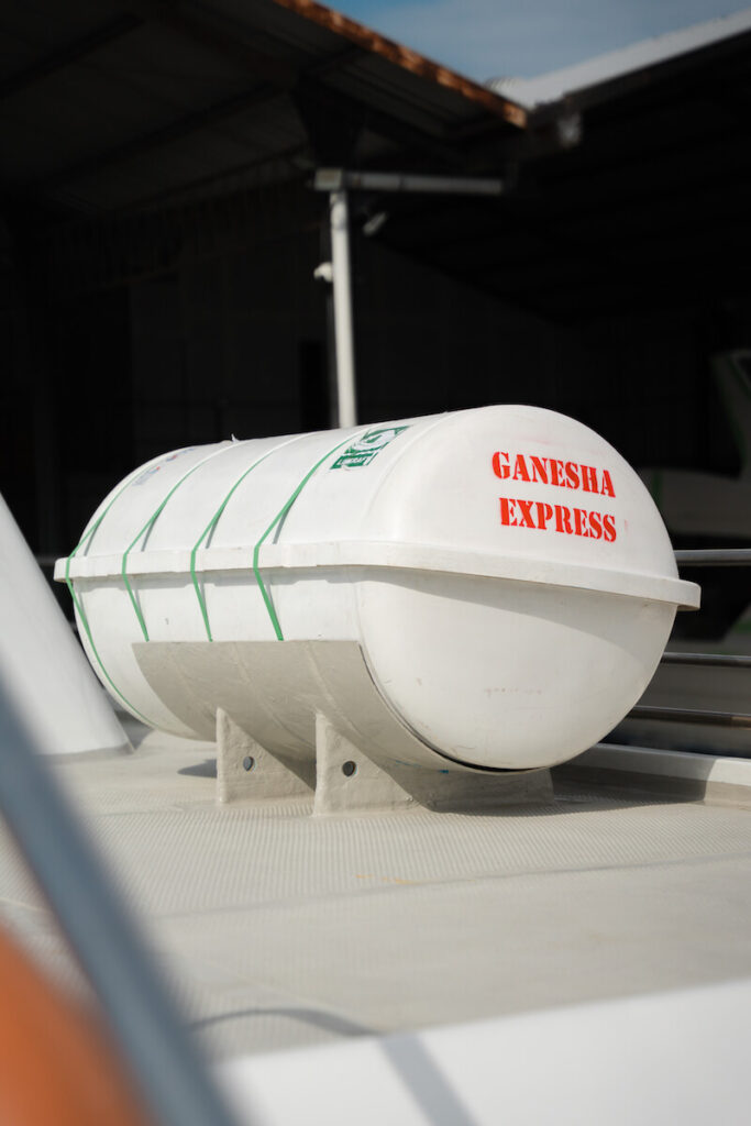 safety equipments ready komodo indonesia cruise